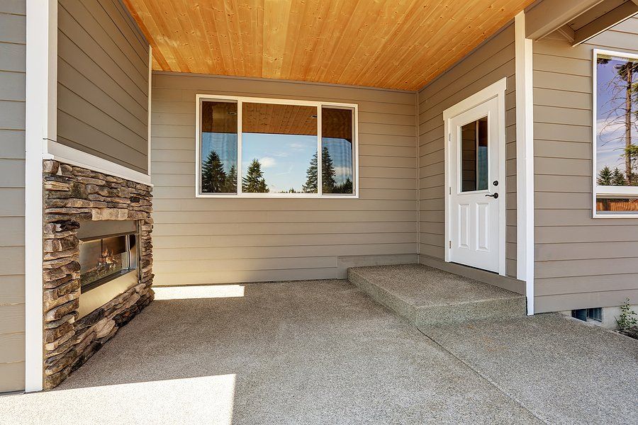 Stamped Concrete Floor